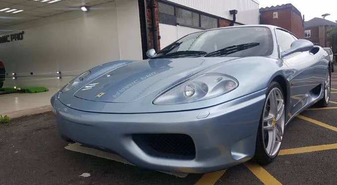 Ferrari 360 Modena detailing — Ceramic Pro North West, Farnworth, Bolton
